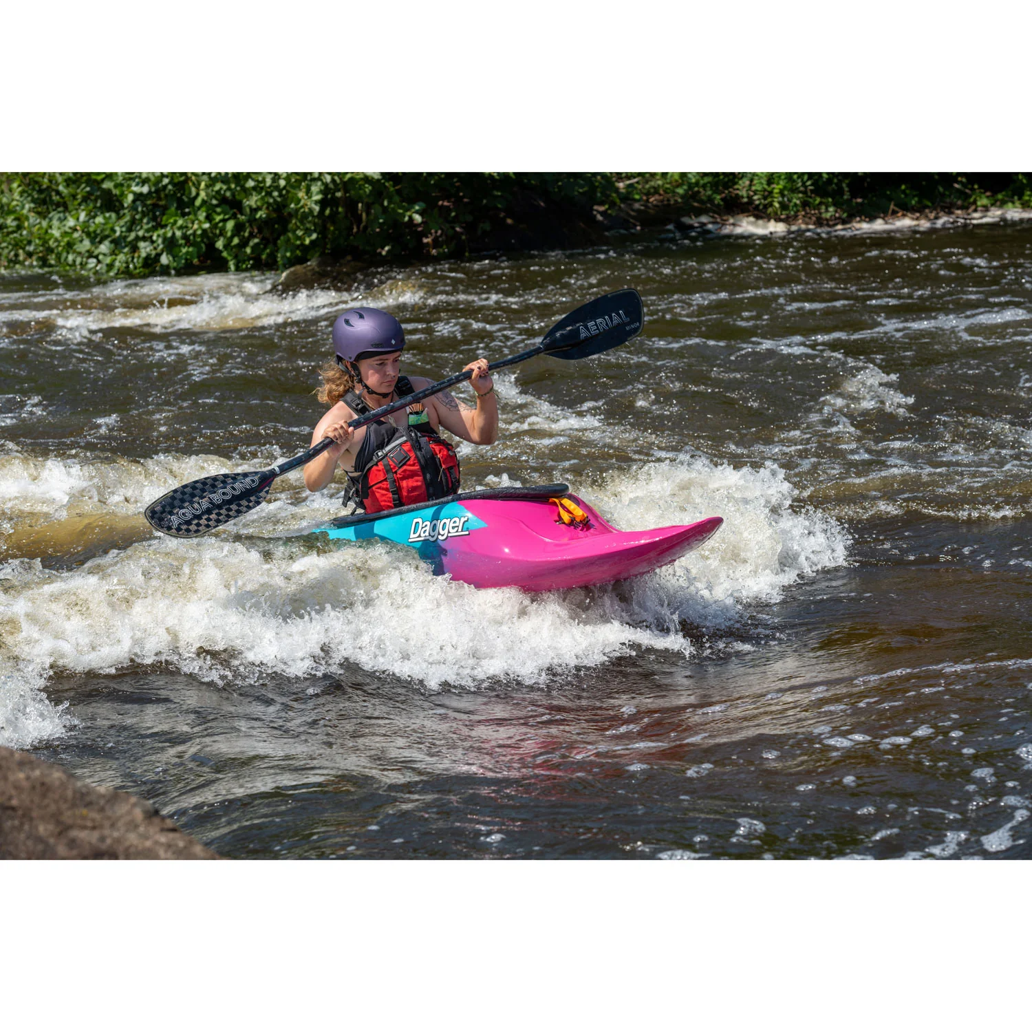 Aqua-Bound Aerial Major Carbon Bent Shaft 1-Piece Kayak Paddle - Image 12
