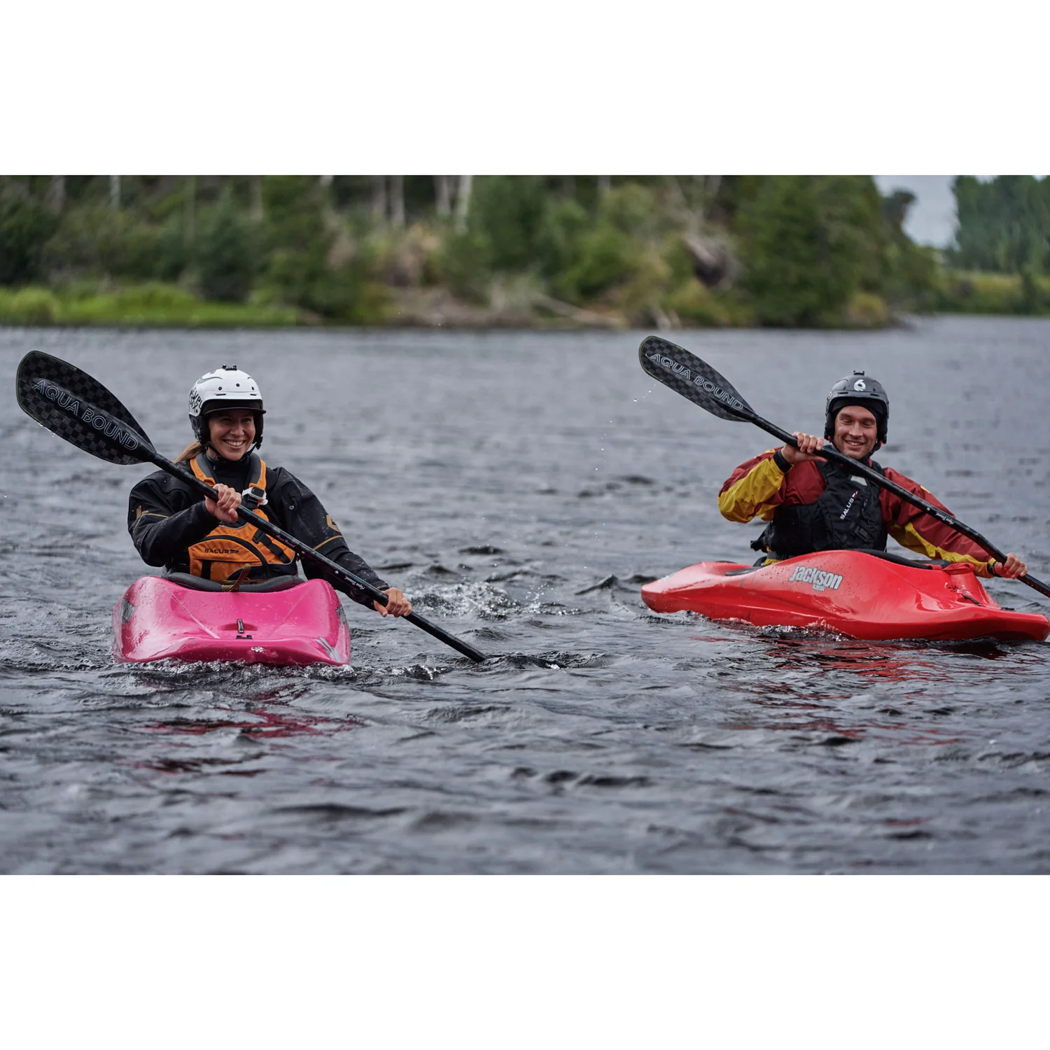 Aqua-Bound Aerial Major Carbon Bent Shaft 1-Piece Kayak Paddle - Image 14