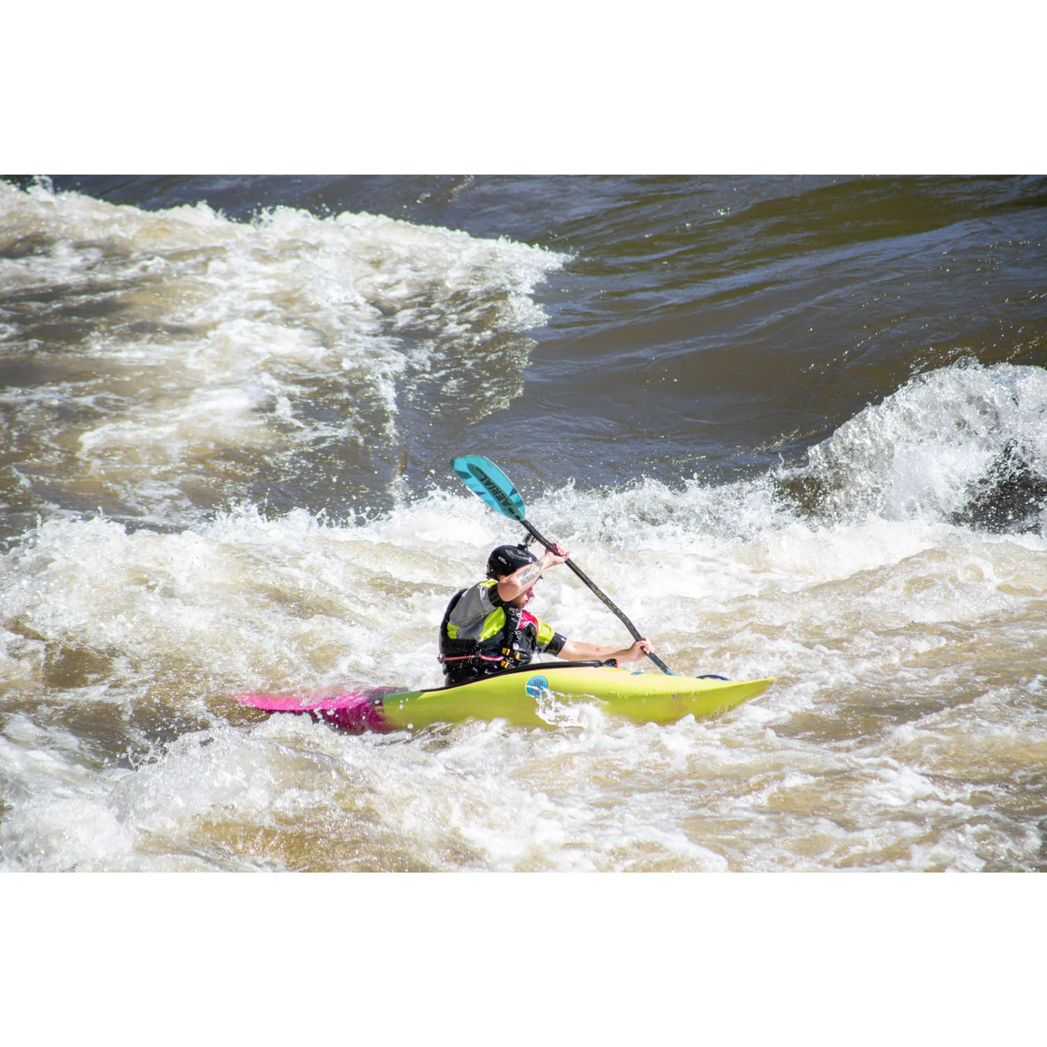 Aqua-Bound Aerial Major Fiberglass Bent Shaft 1-Piece Kayak Paddle - Image 10