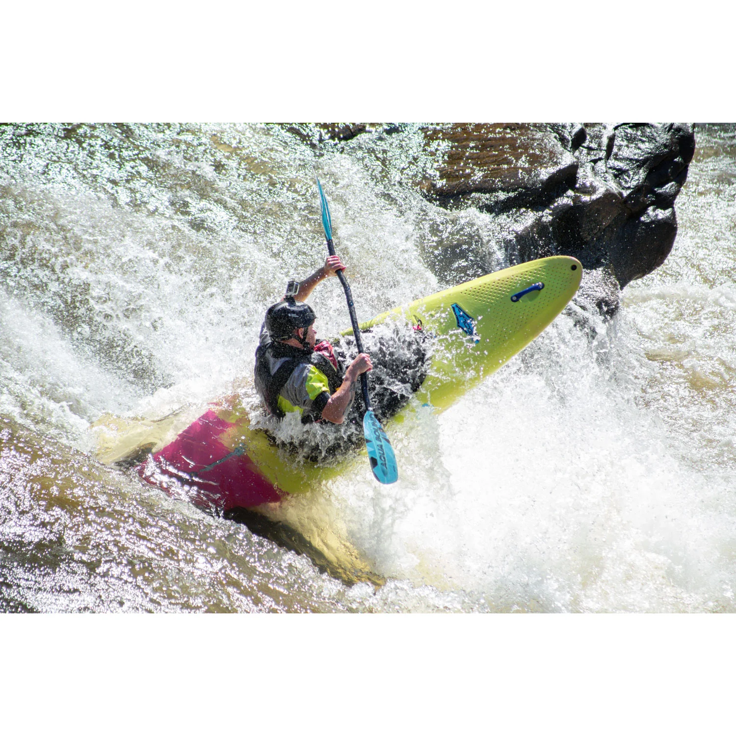 Aqua-Bound Aerial Major Fiberglass Bent Shaft 1-Piece Kayak Paddle - Image 12