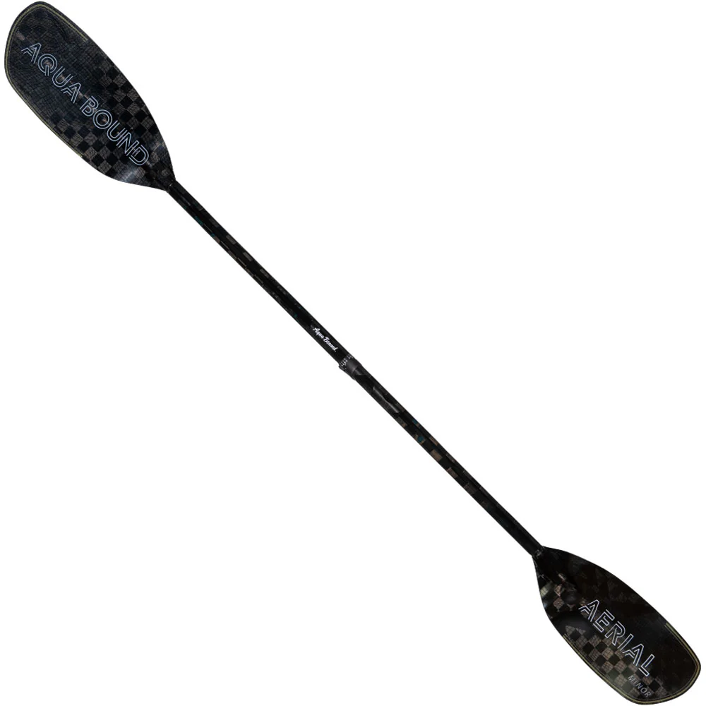 Aqua-Bound Aerial Minor Carbon Versa-Lok Straight Shaft 2-Piece Kayak Paddle