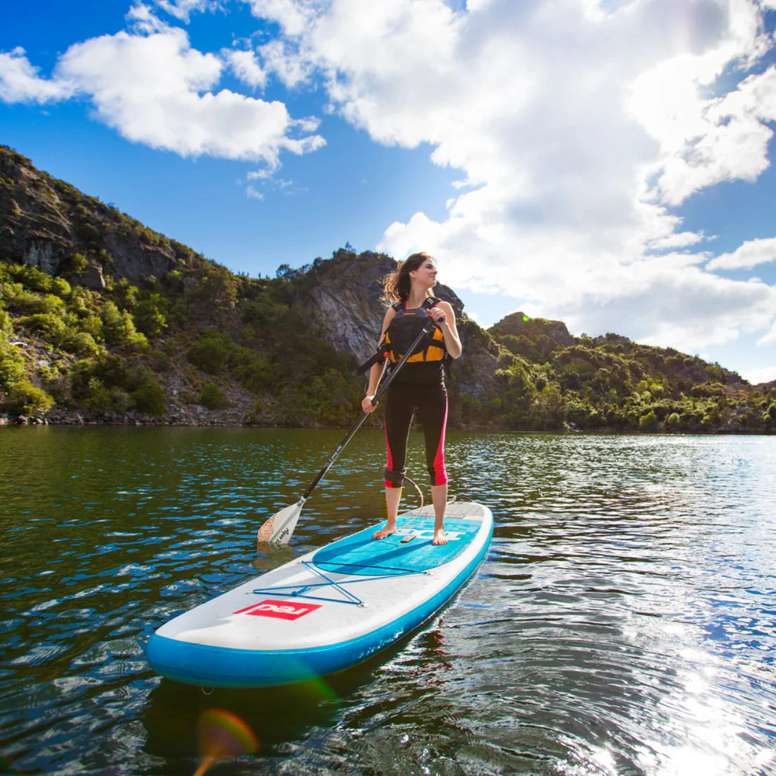 Reboxed Aqua-Bound Lyric 4-Piece Fiberglass Stand-Up Paddle - Image 8