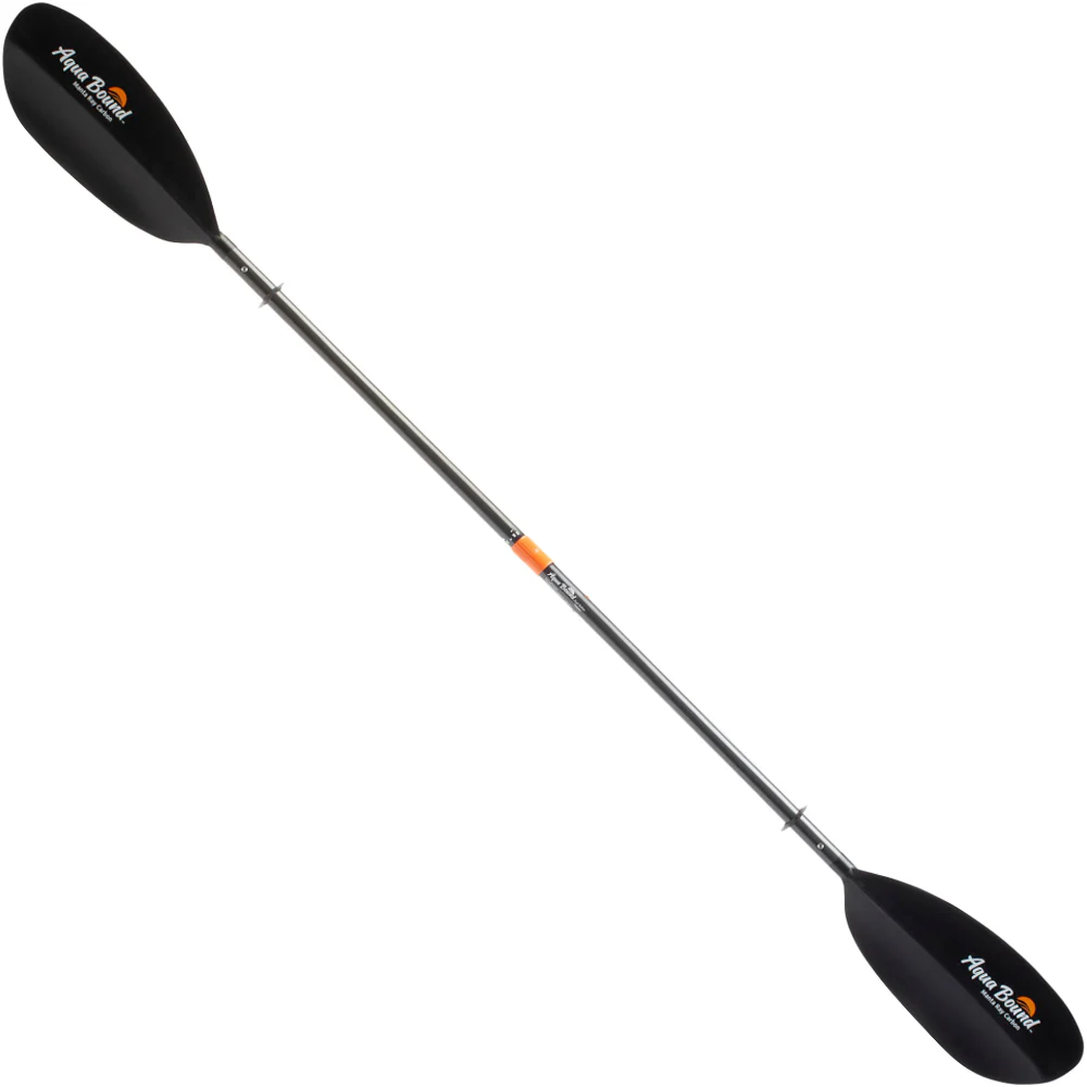 USED Aqua-Bound Manta Ray Carbon Posi-Lok 4-Piece Kayak Paddle - Image 2