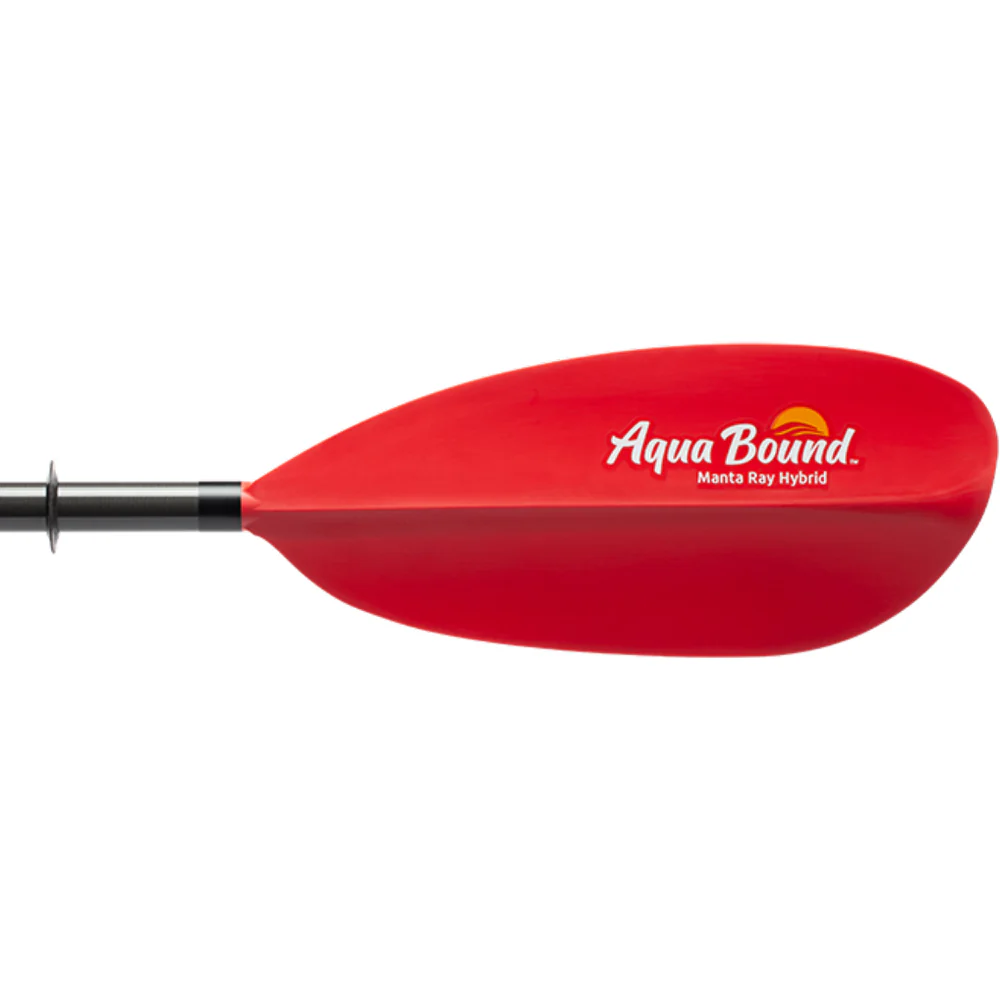 Aqua Bound Manta Ray Hybrid Posi-Lok 2-Piece Kayak Paddle - Image 2