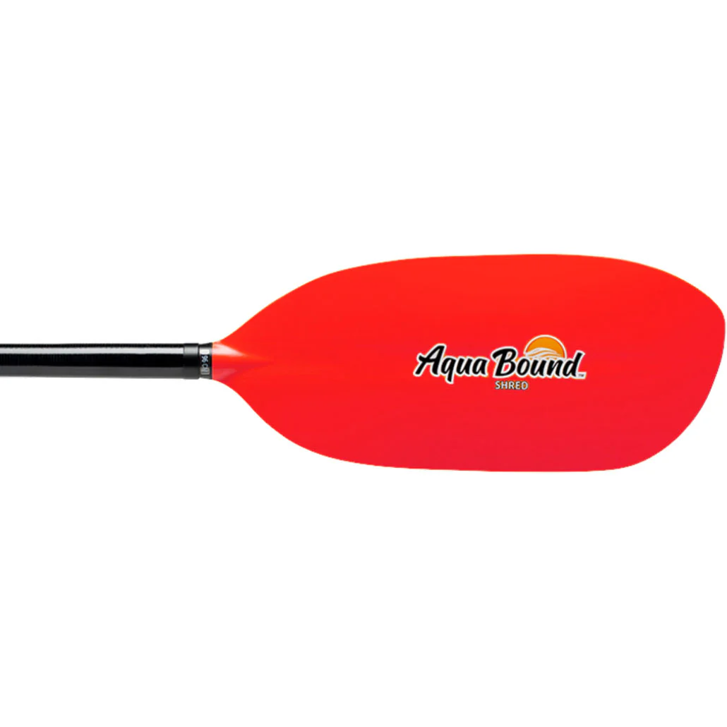 Aqua-Bound Shred Fiberglass Straight Shaft 4-Piece Kayak Paddle - Image 3