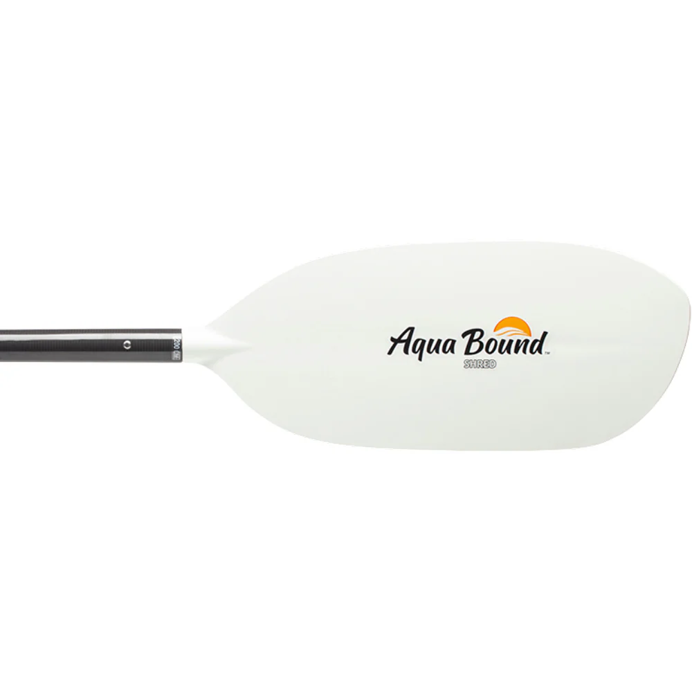 Aqua Bound Shred Hybrid 4-Piece Whitewater Kayak Paddle - Image 3
