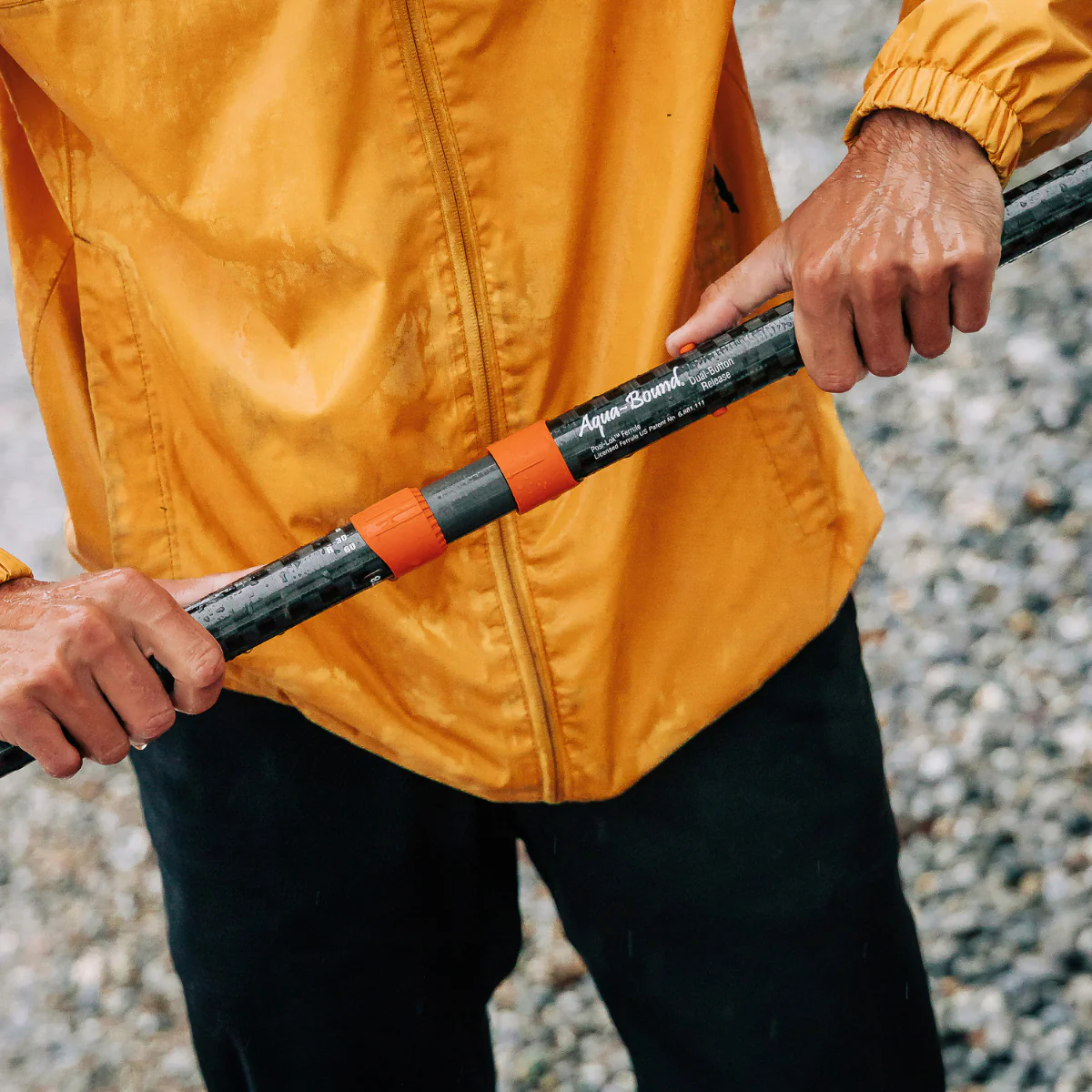 Aqua-Bound Sting Ray Carbon Posi-Lok 2-Piece Kayak Paddle - Image 6