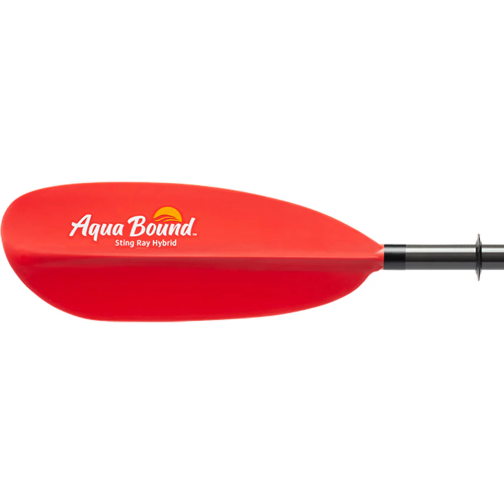Aqua-Bound Sting Ray Hybrid Posi-Lok 2-Piece Kayak Paddle - Image 6