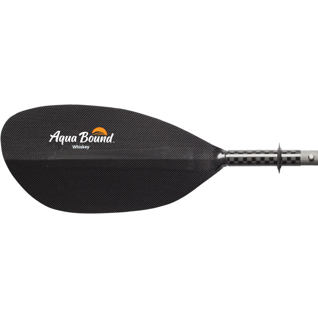 Aqua Bound Whiskey Carbon Straight Shaft 4-Piece Kayak Paddle (Closeout) - Image 4