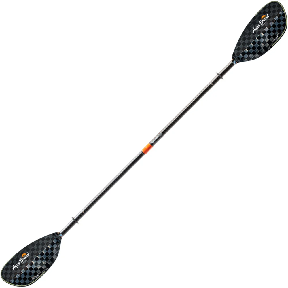 Aqua Bound Whiskey Carbon Straight Shaft Posi-Lok 2-Piece Kayak Paddle