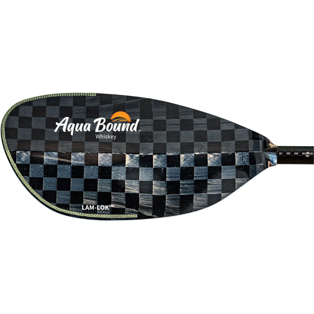 Aqua Bound Whiskey Carbon Straight Shaft Posi-Lok 4-Piece Kayak Paddle - Image 4