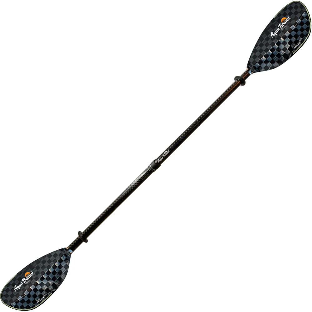Aqua Bound Whiskey Carbon Straight Shaft Versa-Lok 2-Piece Kayak Paddle