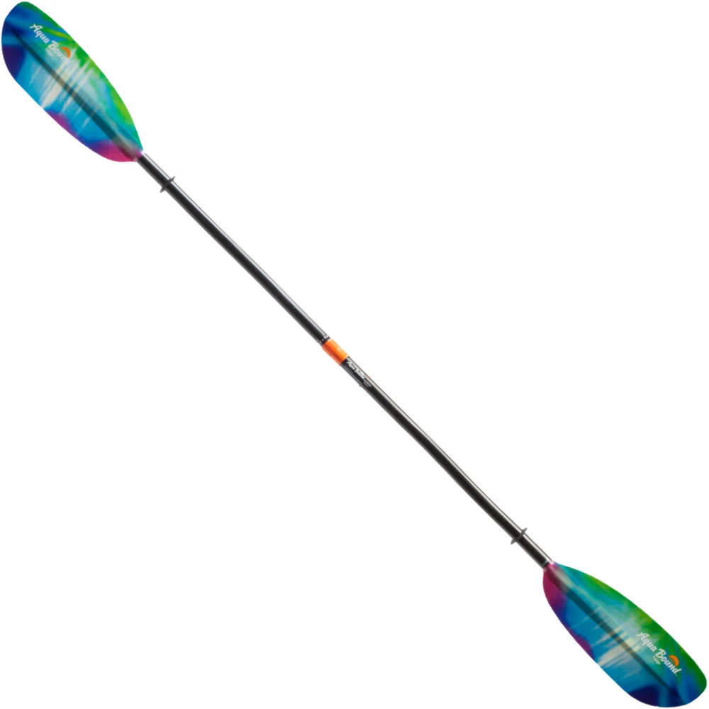 Aqua Bound Whiskey Fiberglass Bent Shaft 2-Piece Kayak Paddle - Image 7