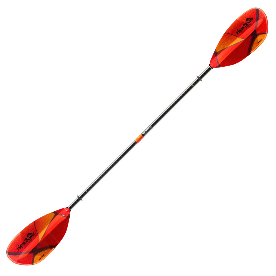 Aqua Bound Whiskey Fiberglass Straight Shaft Posi-Lok 2-Piece Kayak Paddle - Image 7