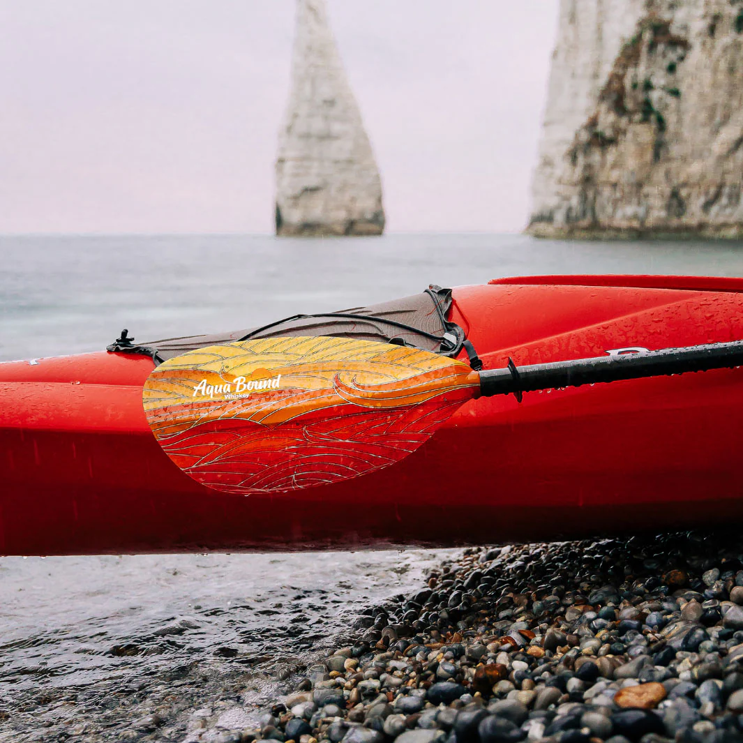 Aqua Bound Whiskey Fiberglass Straight Shaft 2-Piece Kayak Paddle - Image 10