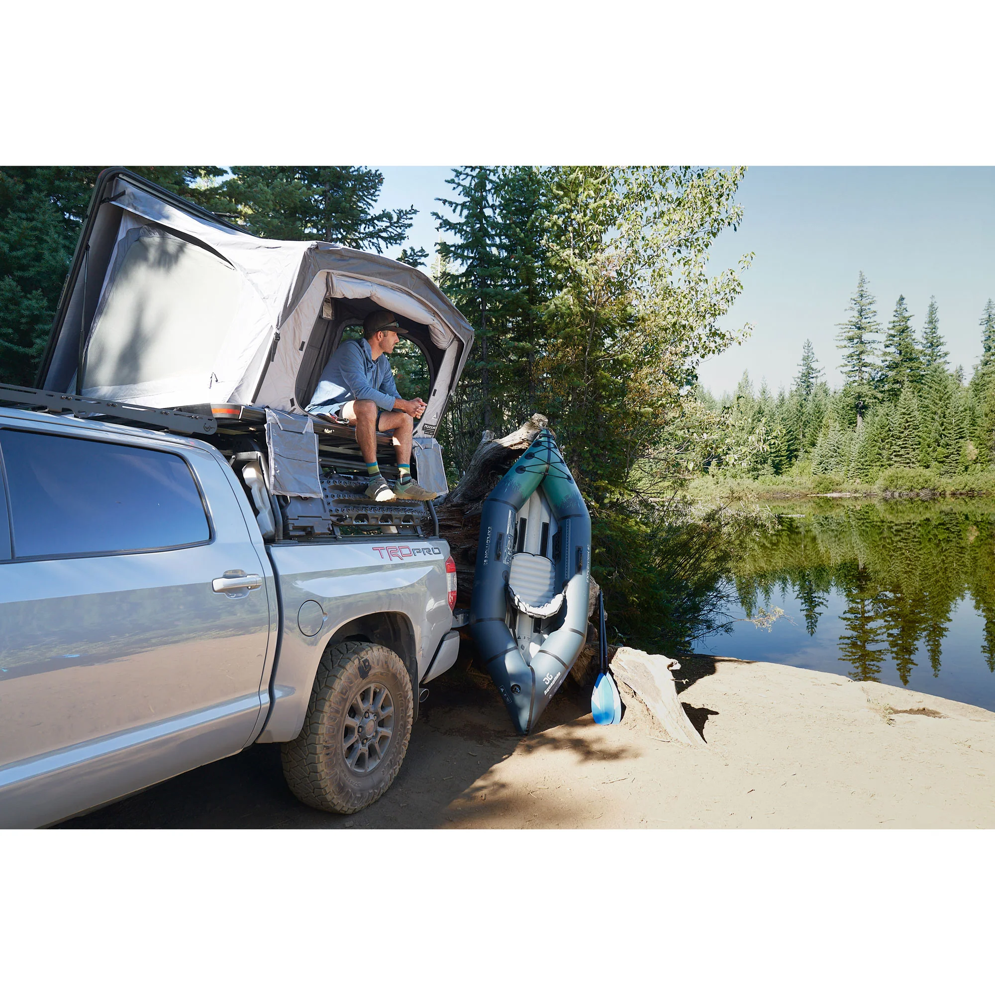 Aquaglide Backwoods Expedition 85 Ultralight Inflatable Kayak - Image 10