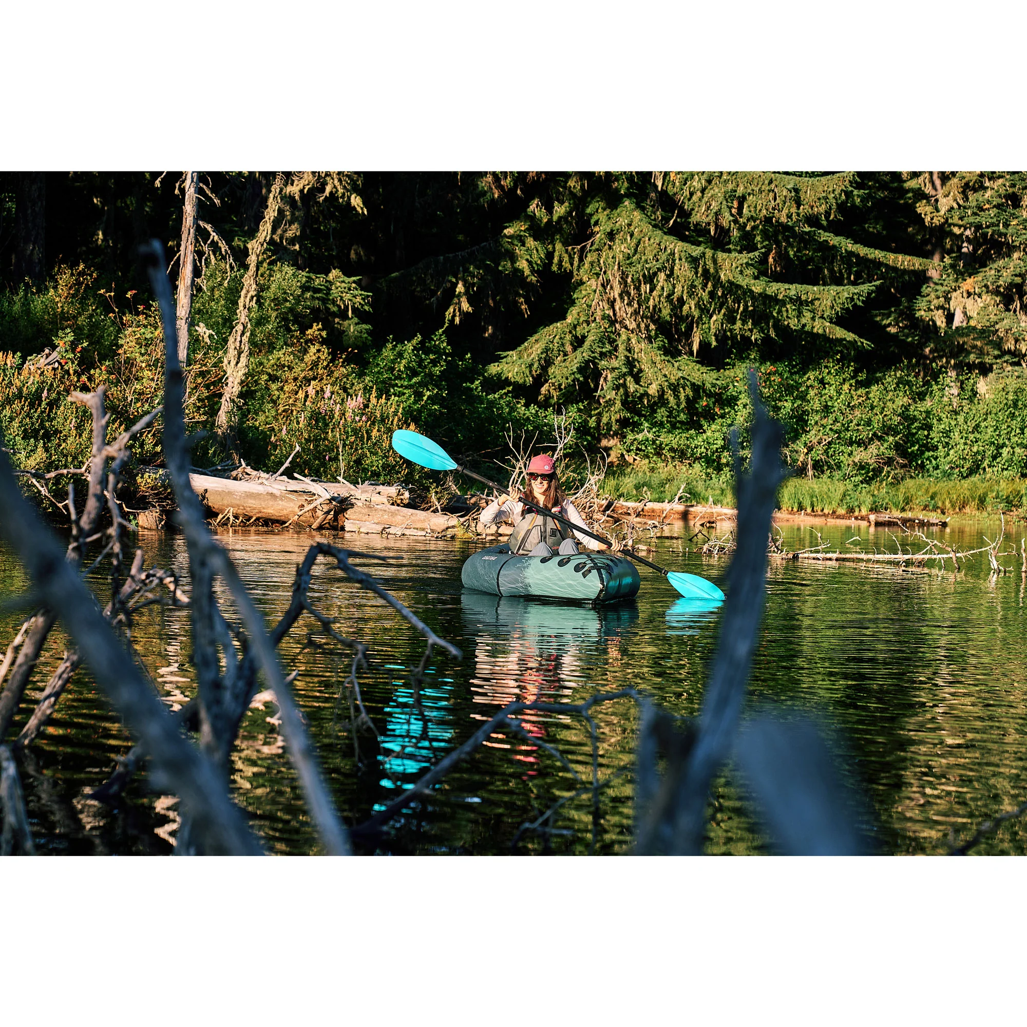 Aquaglide Backwoods Expedition 85 Ultralight Inflatable Kayak - Image 6