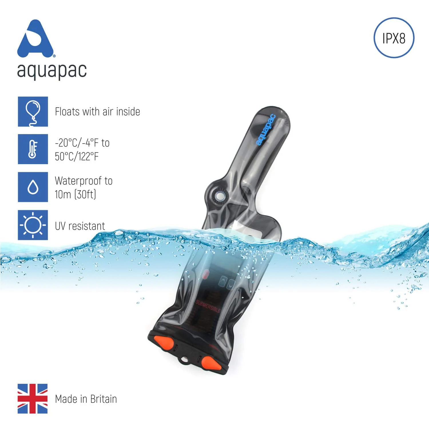 Aquapac VHF Radio Classic Dry Case - Image 3