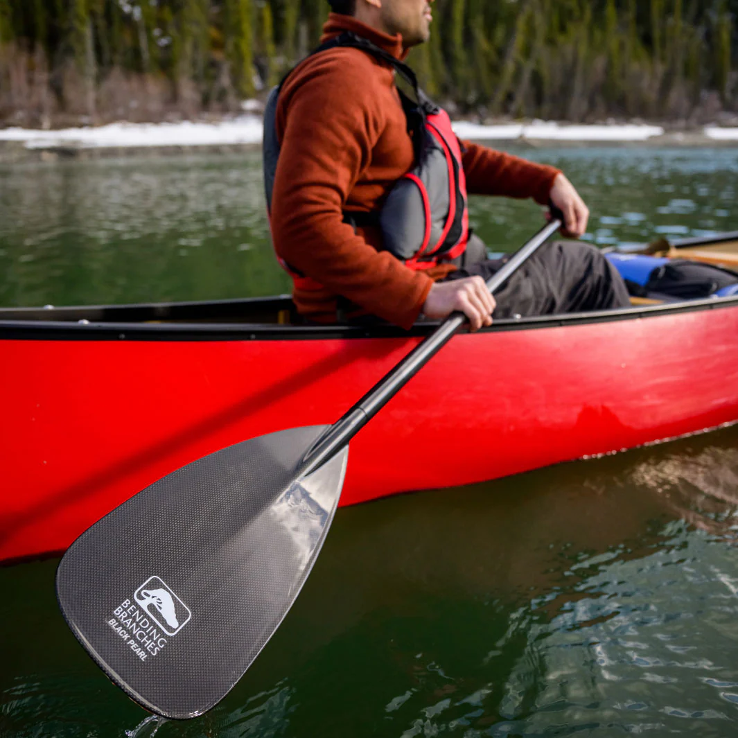 Bending Branches Black Pearl ST Carbon Straight Shaft Canoe Paddle - Image 6