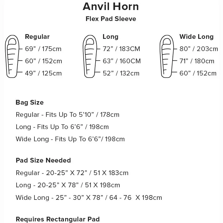 Big Agnes Anvil Horn 15 Degree Down Sleeping Bag (Closeout) - Image 5
