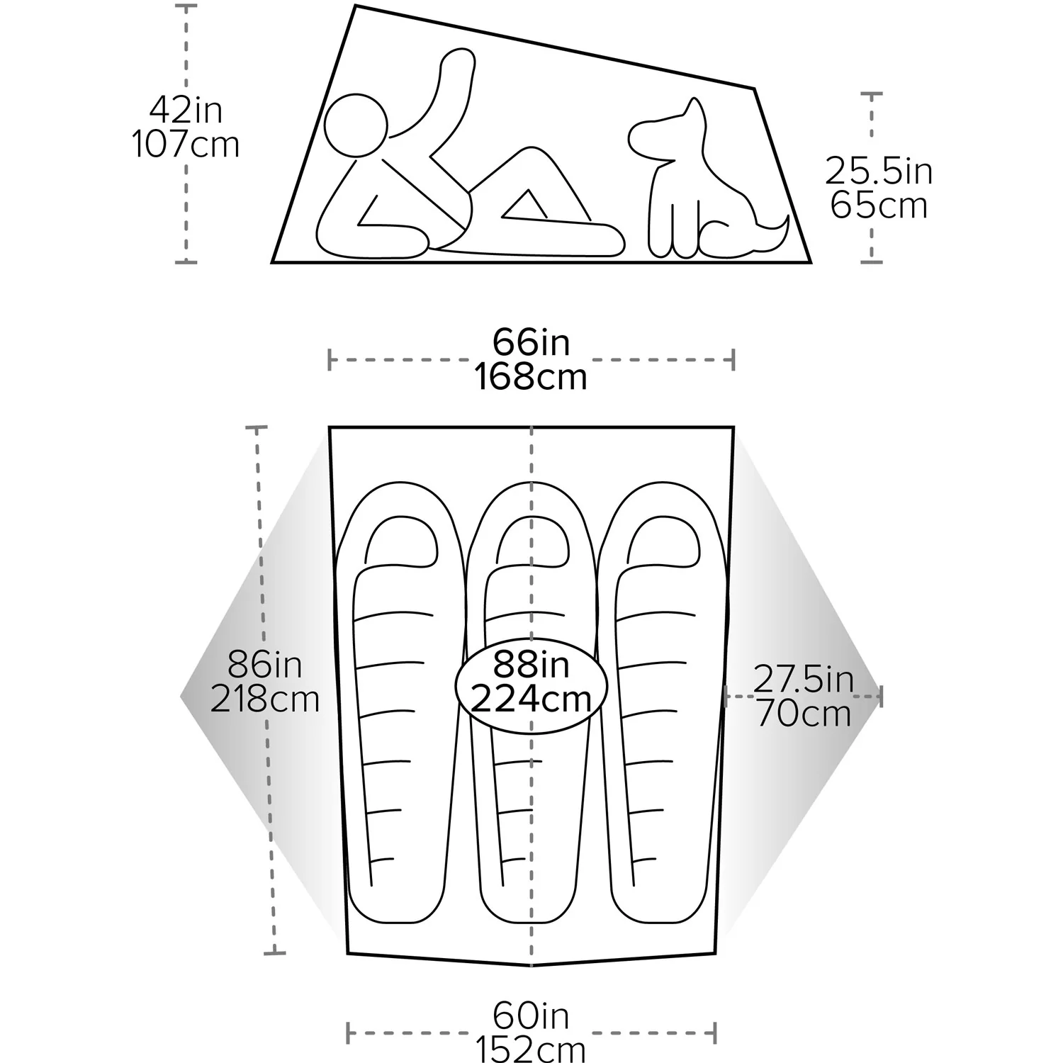 Big Agnes Tiger Wall UL 3 Person Backpacking Tent - Image 5
