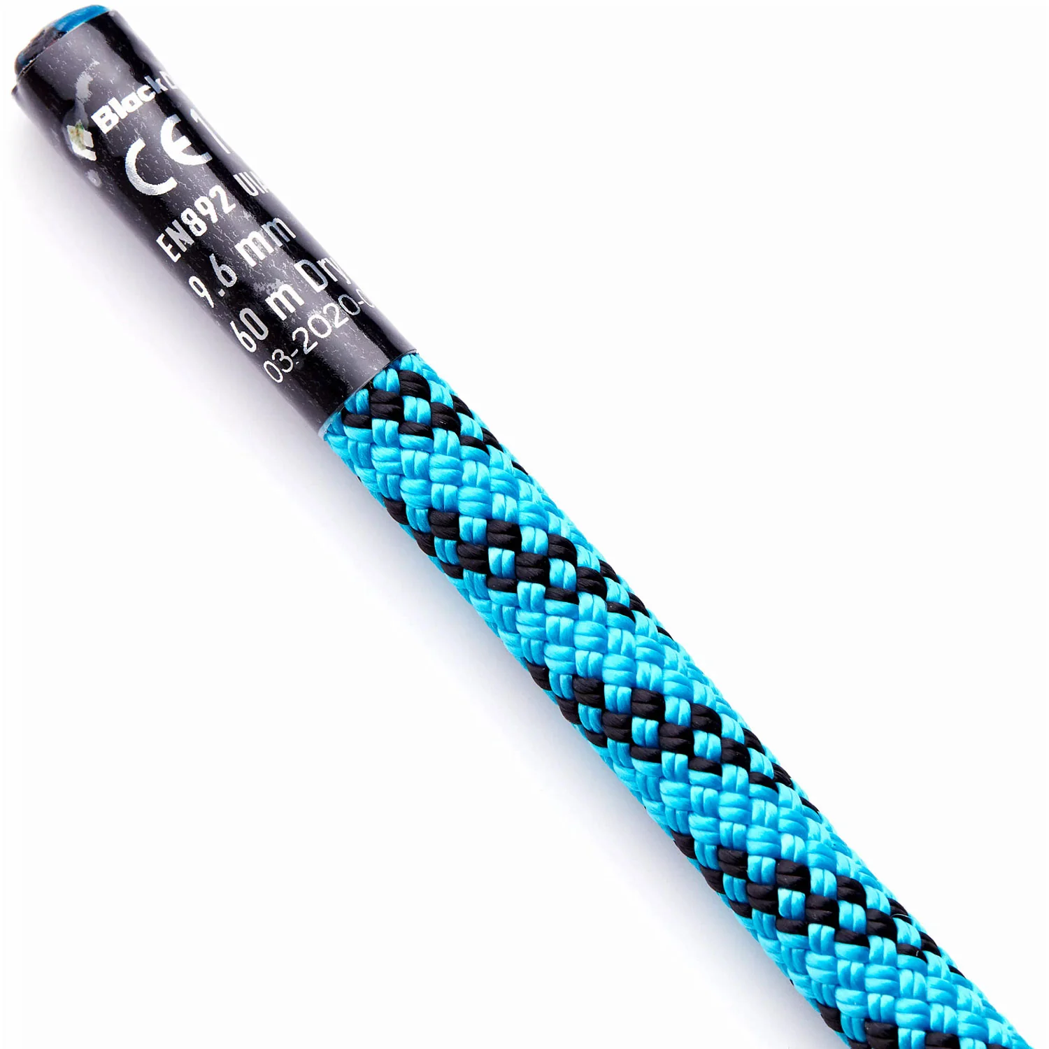 Black Diamond 9.6 Bi-Pattern Climbing Rope - Image 2