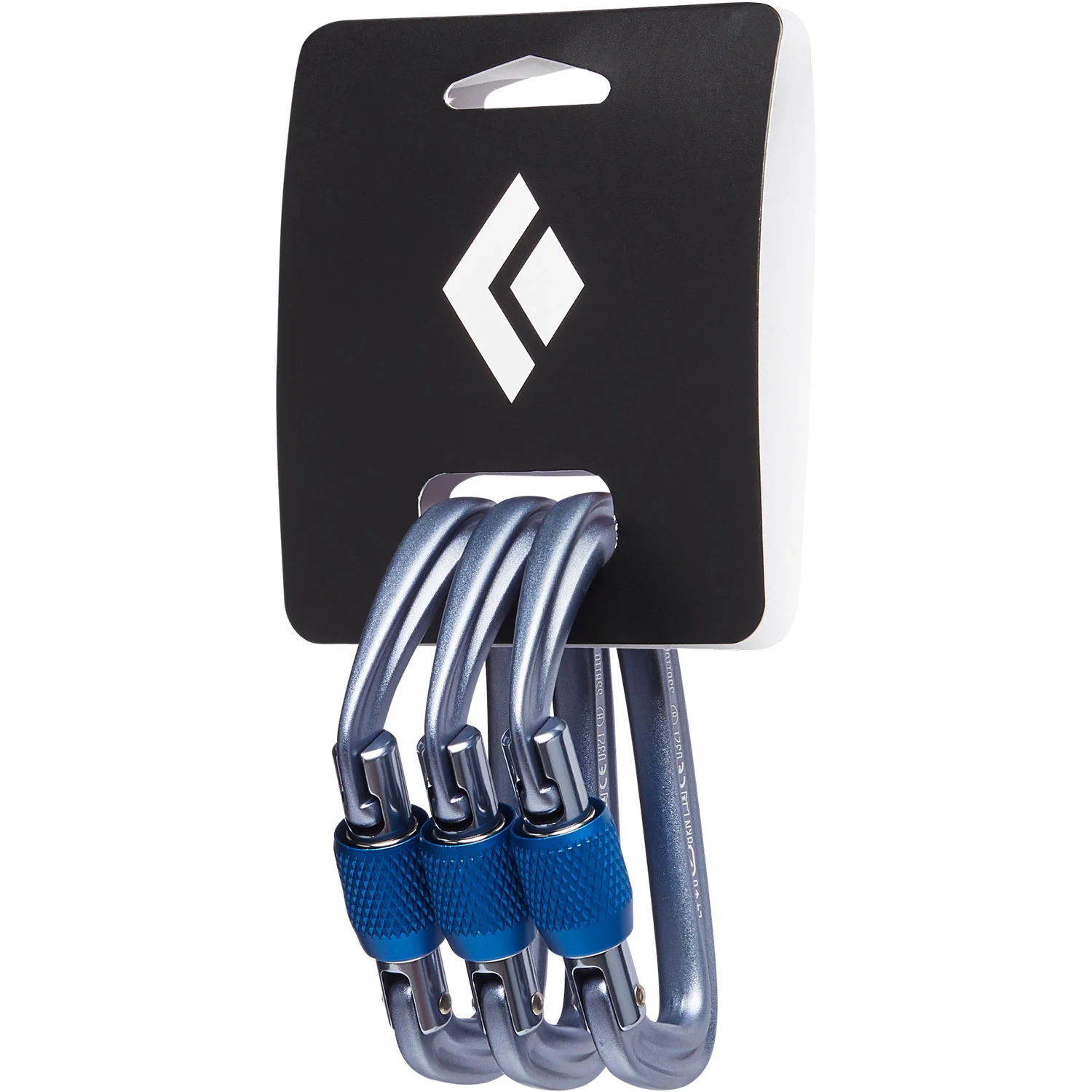 Black Diamond Hotforge Screwgate Carabiner 3 Pack - Image 2