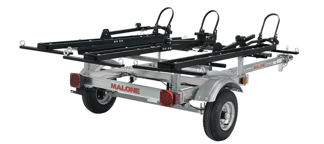 EcoLight 3 E-Bike Trailer Package (3 - MPG2102 E-Bike Racks) - MPG586B3 - Image 2