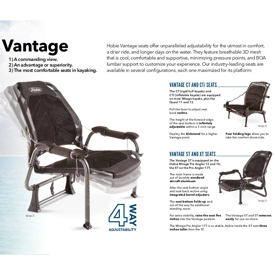 Hobie Vantage ST Kayak Seat - Image 6