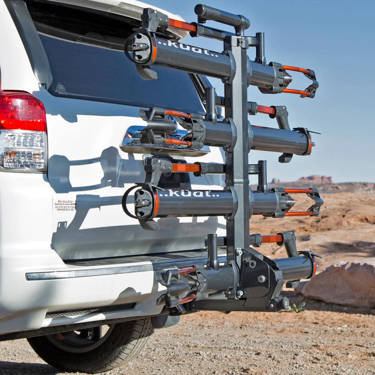 Kuat NV 2.0 & NV 2.0 Add-On Hitch Bike Rack Package (Closeout) - Image 5
