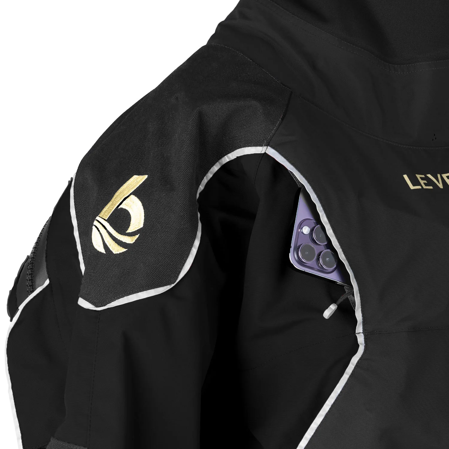 Level Six Emperor Black Out Dry Suit - Image 4