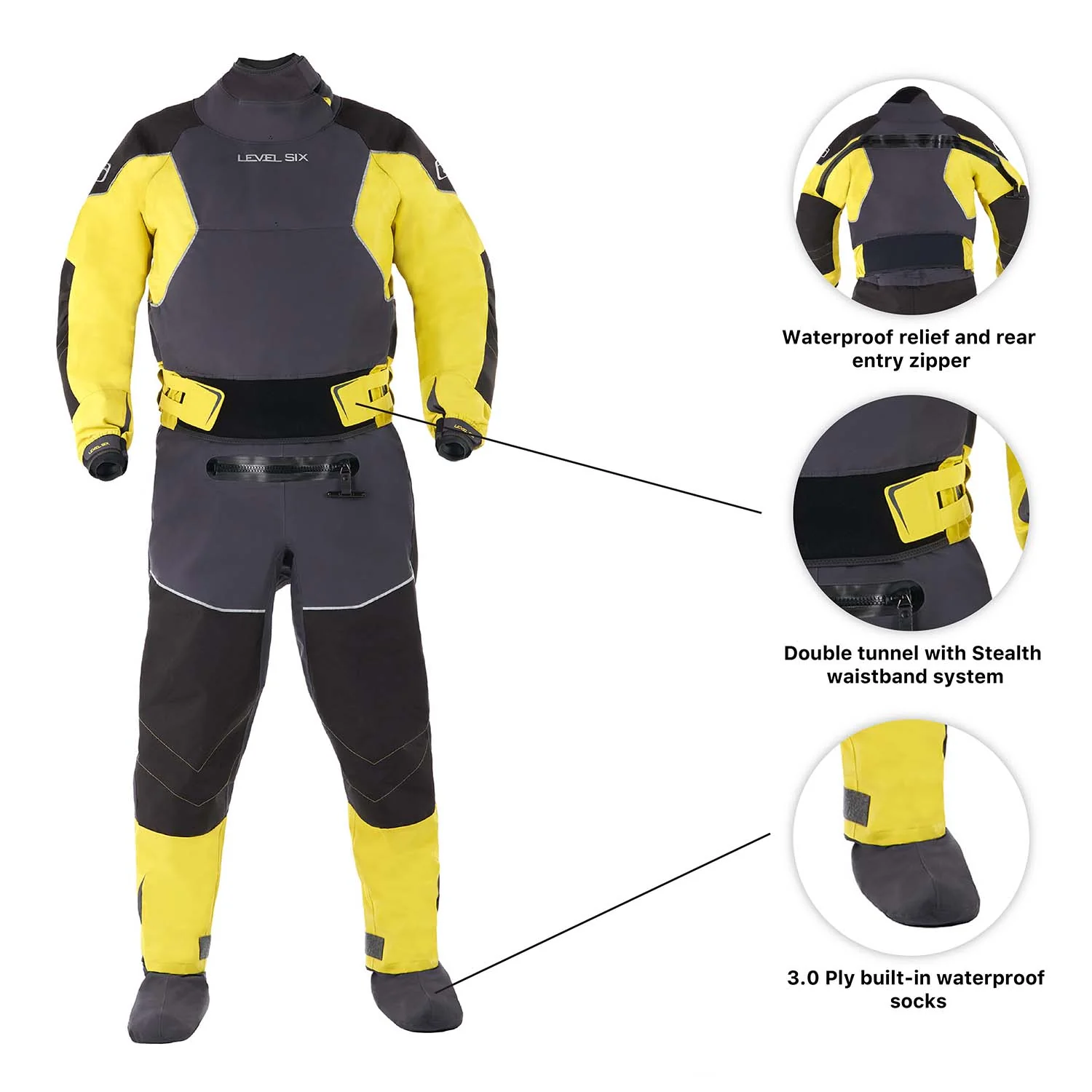 Level Six Emperor Dry Suit - Image 5