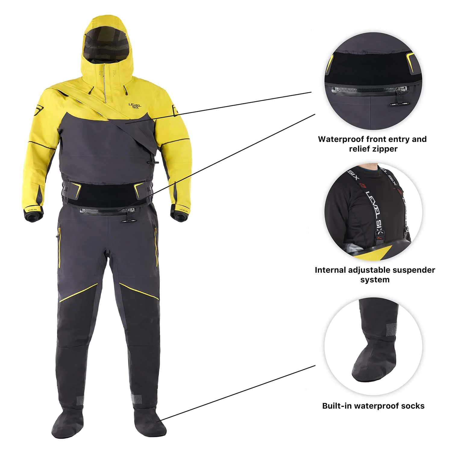 Level Six Fjord Dry Suit - Image 3