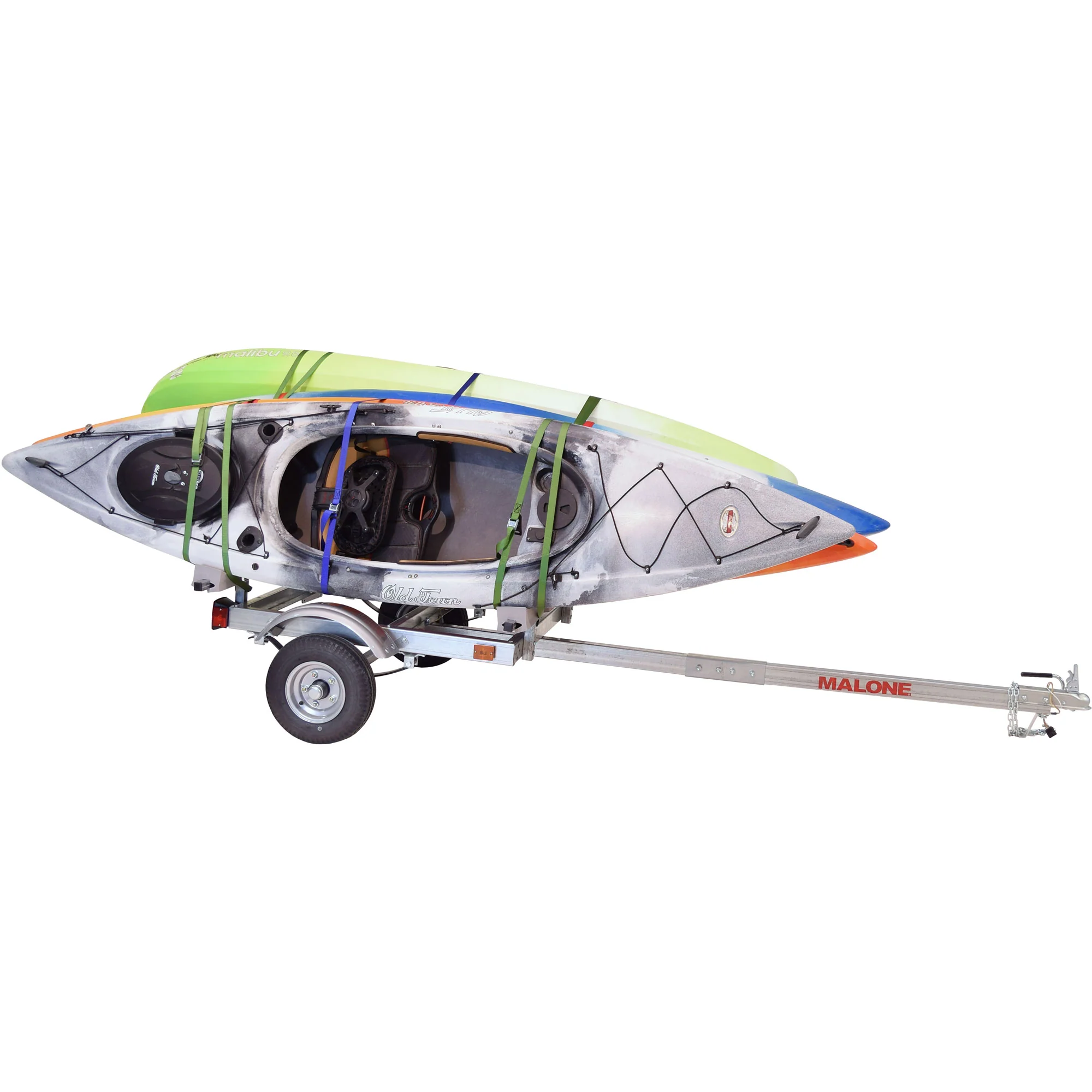 Malone EcoLight 4-Boat Stacker Kayak Trailer Package - MPG586XL - Image 5