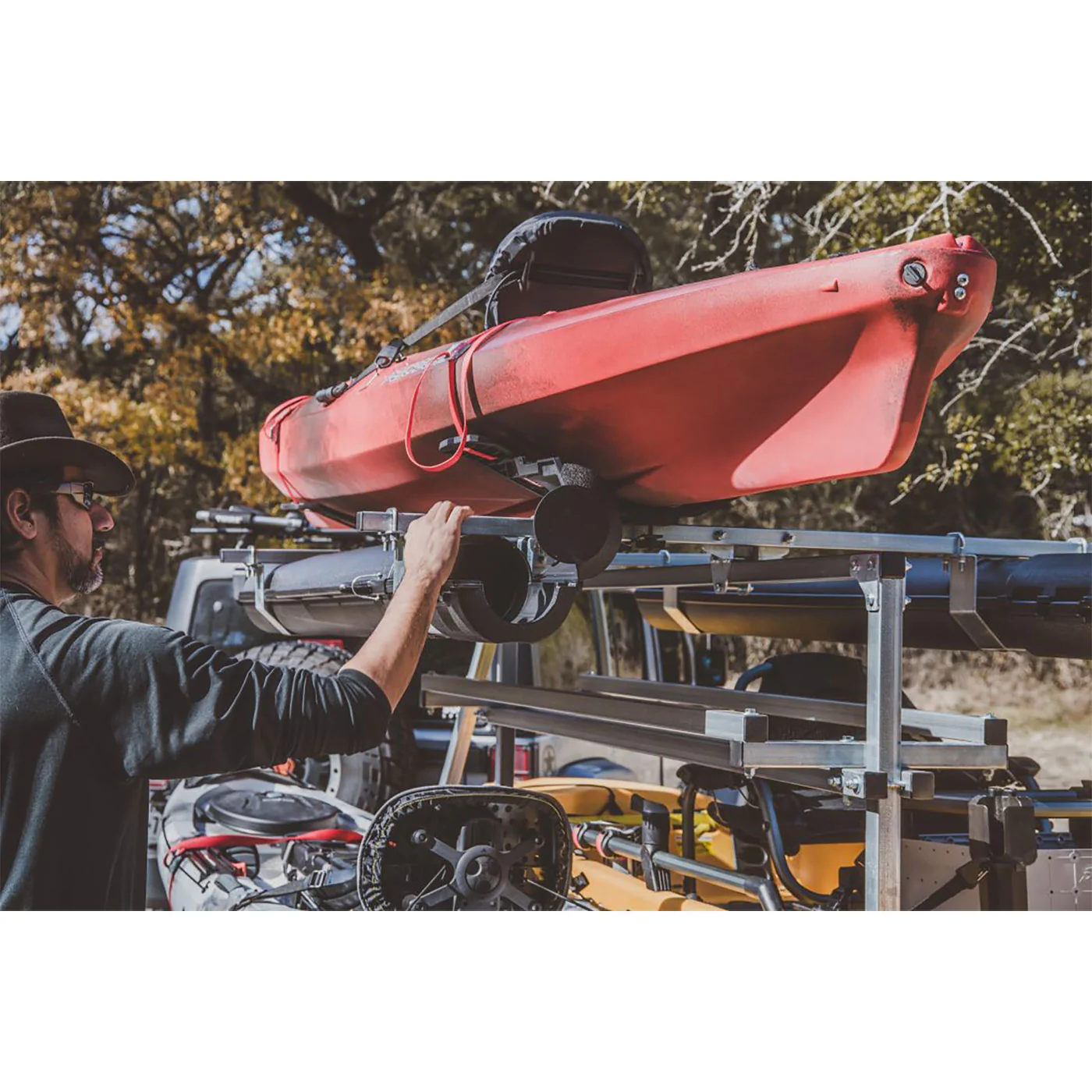 Malone MegaSport 2-Boat MegaWing Ultimate Angler Trailer Package (Closeout) - Image 12