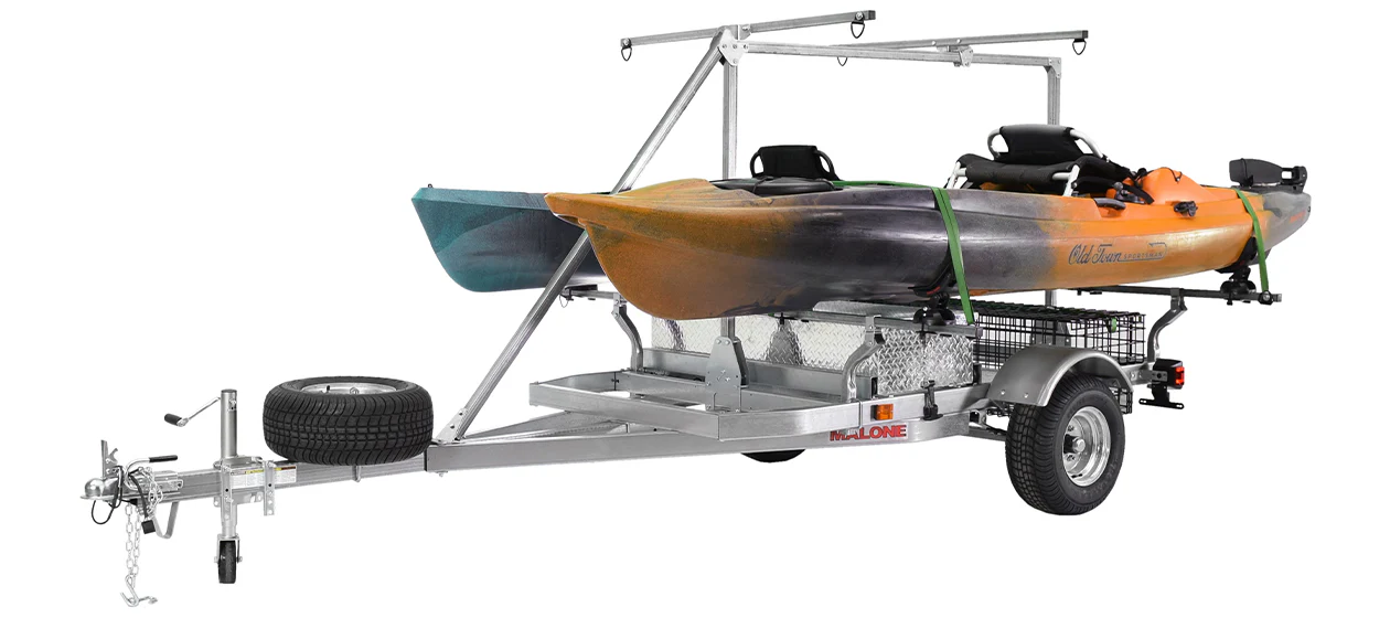 Malone MegaSport 2-Boat SaddleUp Pro Trailer Package w/ 2nd Tier - MPG550-TU - Image 3