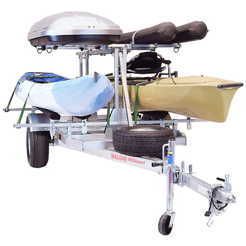 Malone MegaSport LowBed 2-Boat Bunk-Style Kayak Trailer with 2nd Tier - MPG550-LBB - Image 4