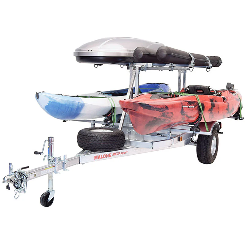 Malone MegaSport LowBed 2-Boat Saddle Up Pro Kayak Trailer Package with 2nd Tier - MPG550-LBS - Image 3