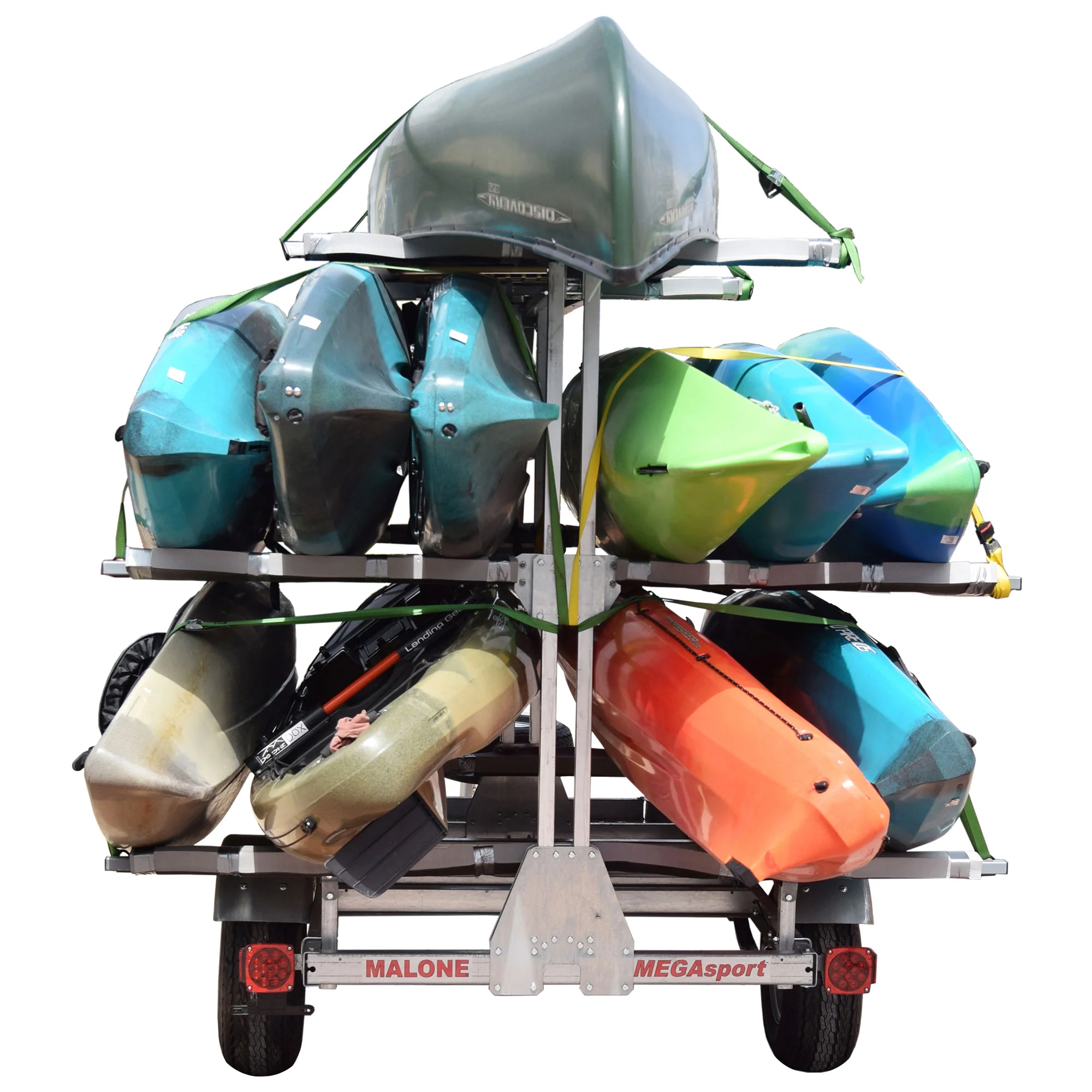 Malone MegaSport Outfitter 3 Tier Kayak Trailer - MPG550-O - Image 3