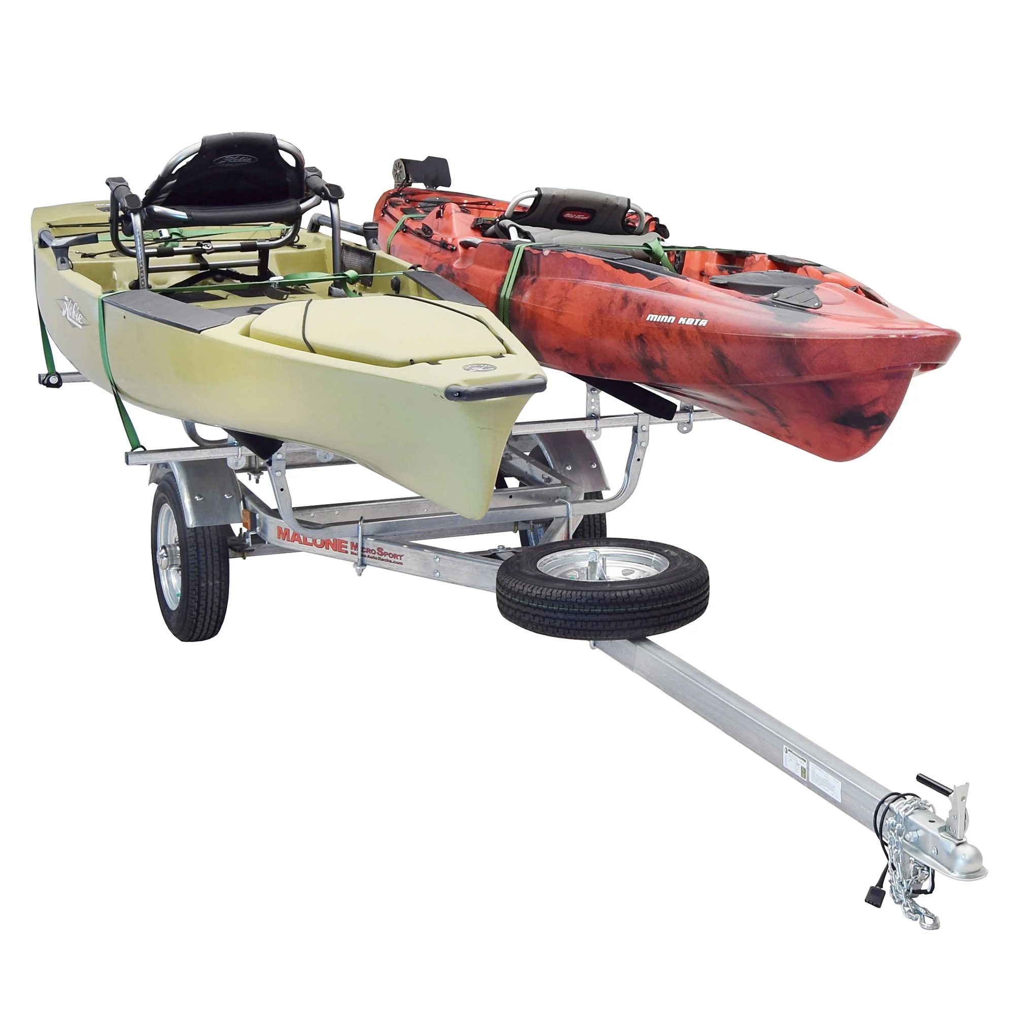 Malone MicroSport 2 Kayak Bunk-Style Trailer Package - MPG461B2 - Image 2