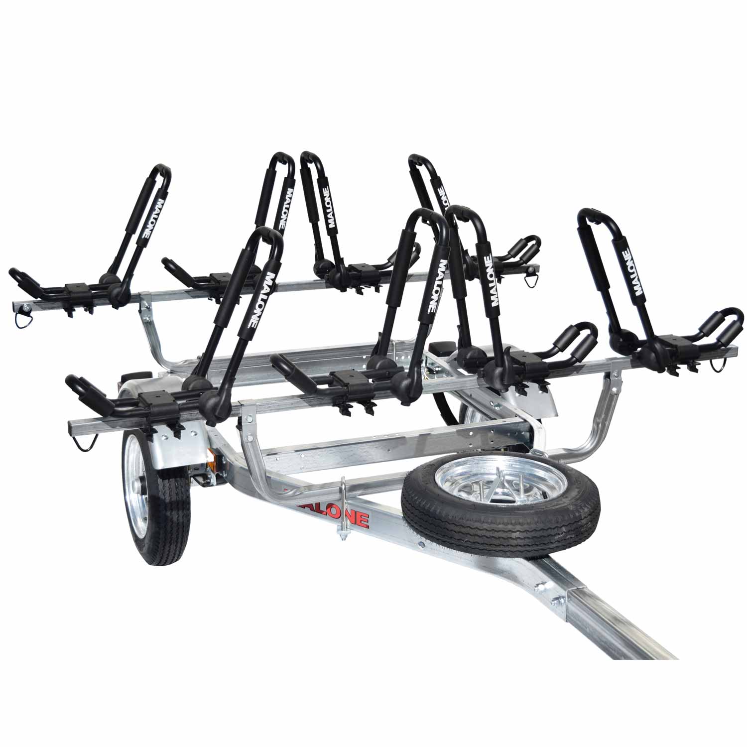 Malone MicroSport 4-Boat FoldAway-J Kayak Trailer Package - MPG462G2 - Image 4