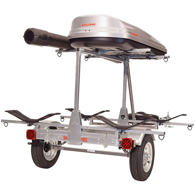 Malone MicroSport LowBed 2-Boat MegaWing Kayak Trailer Package with 2nd Tier - MPG464-LBTM - Image 3