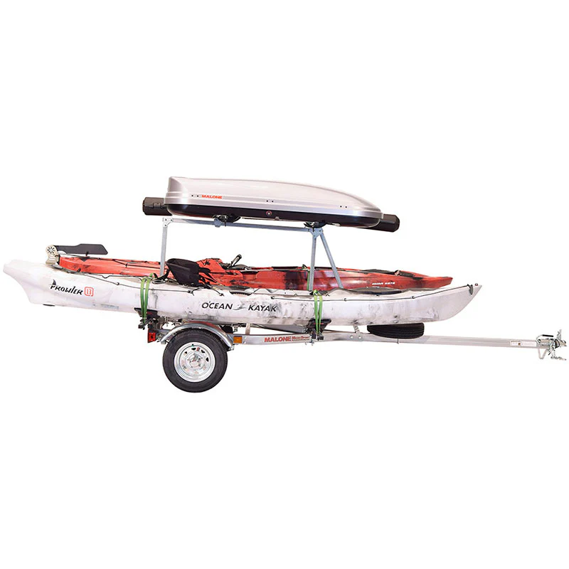 Malone MicroSport LowBed 2-Boat MegaWing Kayak Trailer Package with 2nd Tier - MPG464-LBTM - Image 5
