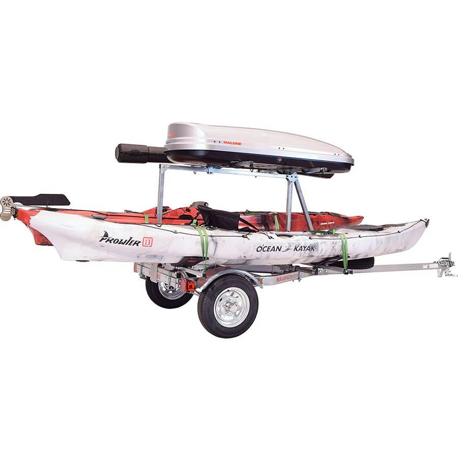 Malone MicroSport LowBed 2-Boat MegaWing Kayak Trailer Package with 2nd Tier - MPG464-LBTM - Image 6
