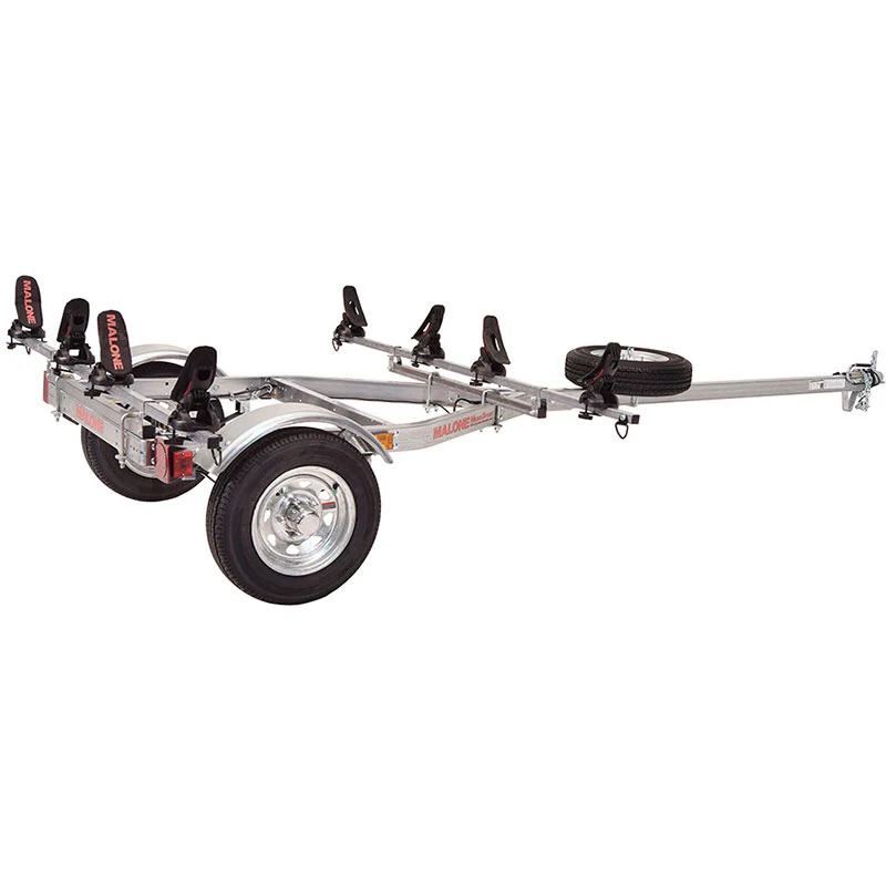 Malone MicroSport LowBed 2-Boat Saddle Up Pro Kayak Trailer Package - MPG464-LBS - Image 2