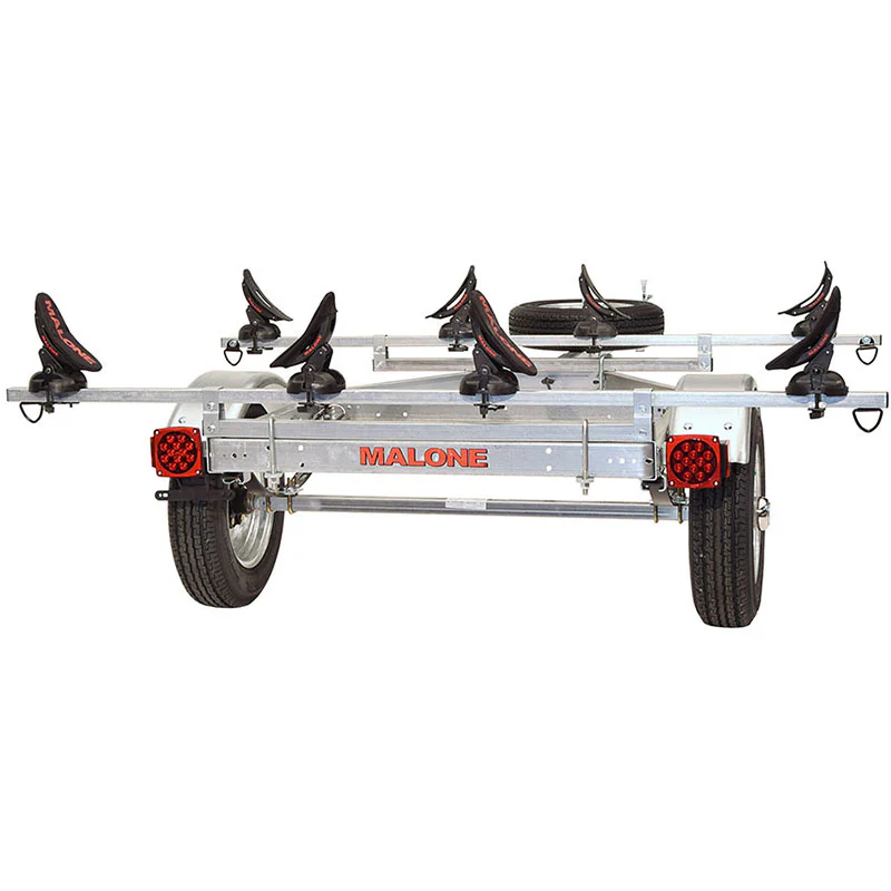 Malone MicroSport LowBed 2-Boat Saddle Up Pro Kayak Trailer Package - MPG464-LBS - Image 3