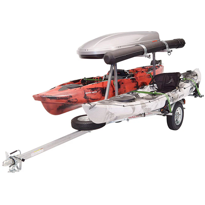 Malone MicroSport LowBed 2-Boat Saddle Up Pro Kayak Trailer Package w/ 2nd Tier - MPG464-LBTS - Image 3