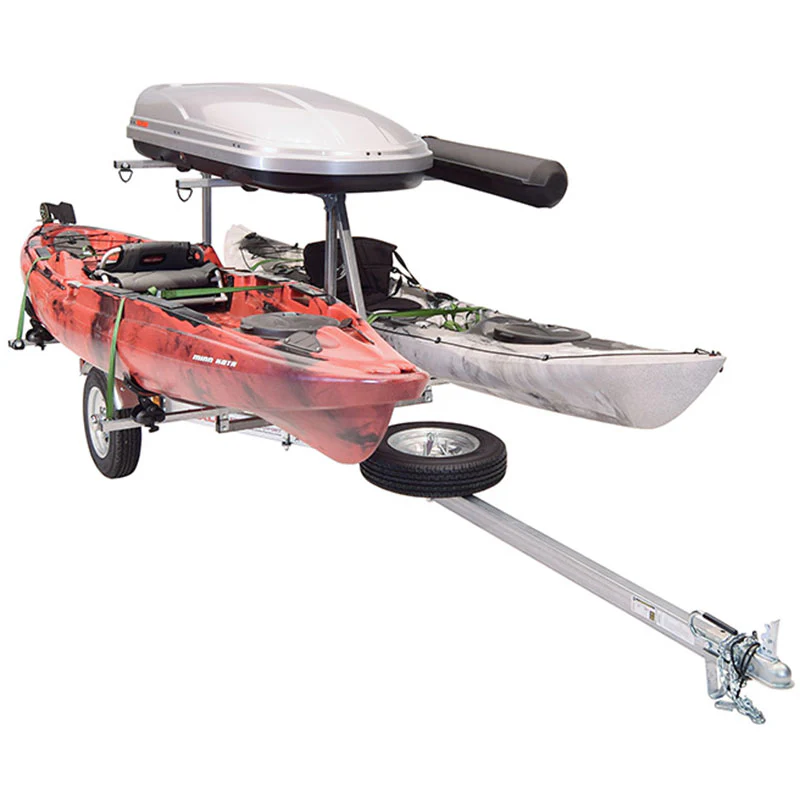 Malone MicroSport LowBed 2-Boat Saddle Up Pro Kayak Trailer Package w/ 2nd Tier - MPG464-LBTS - Image 4