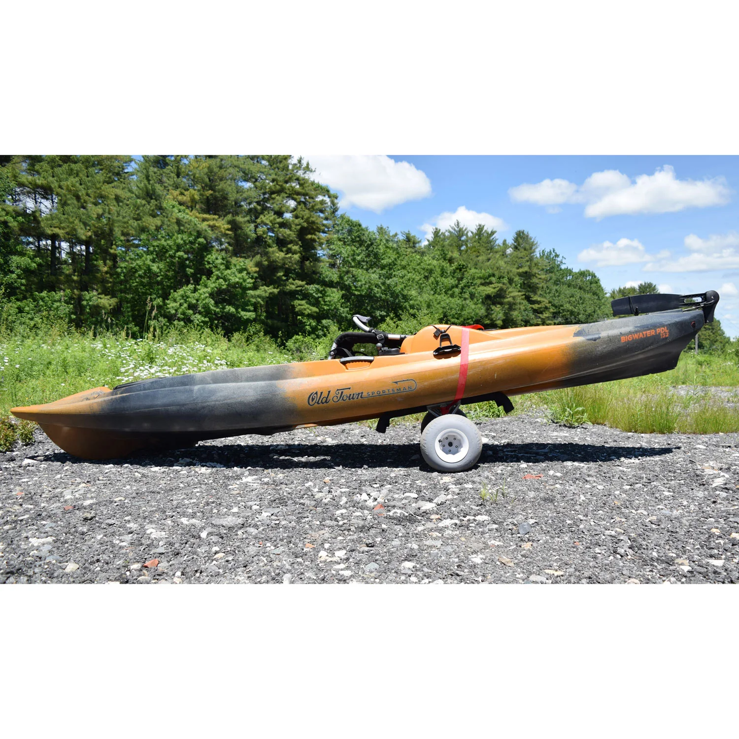 Malone Traverse HD-S Balloon Wheel Kayak/Canoe Cart - Image 6