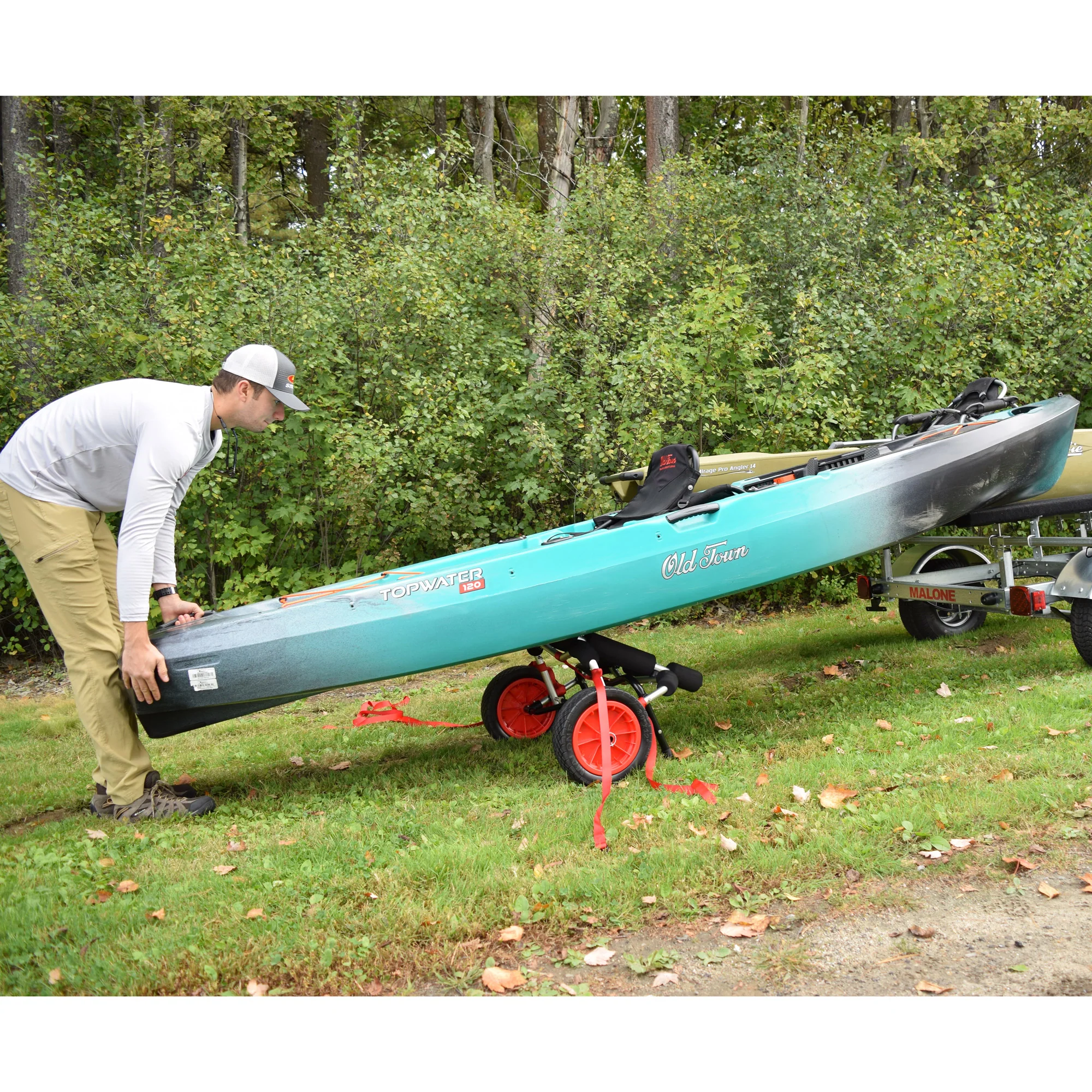 Malone WideTrak ATB Large Kayak/Canoe Cart with Bunks - Image 10